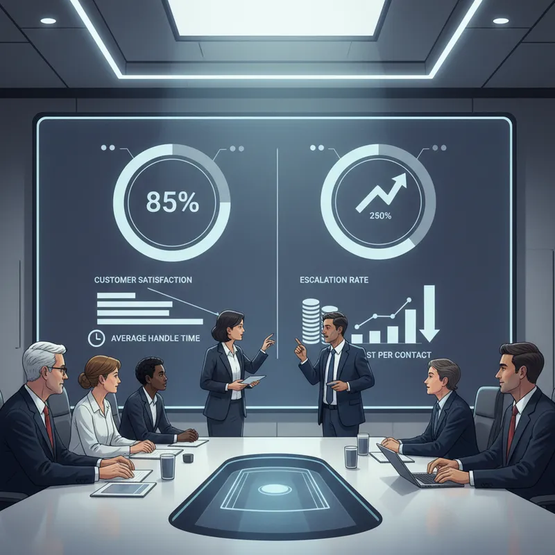 Visualization of metrics dashboard comparing agent and human performance