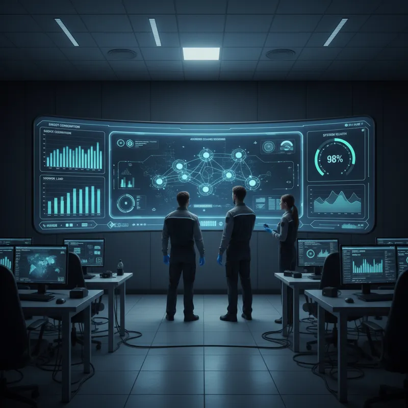 Data center energy optimization dashboard